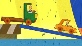 Çocuklar için Arabalar- Feribot