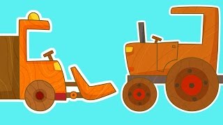 Çocuklar için Arabalar- Traktör