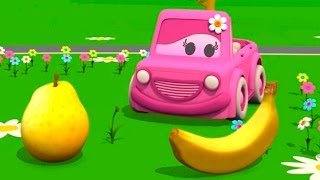 Eğitici çizgi film – Akıllı arabalar – Meyveler