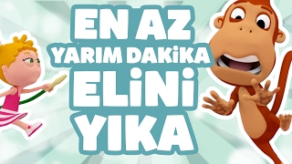 En az yarım dakika elini yıka şarkıları
