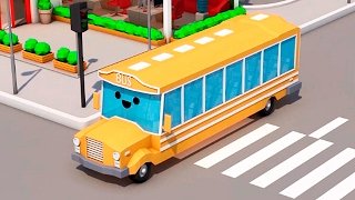Otobüsün Tekeri Dönüyor – Çizgi Film – Akıllı Arabalar