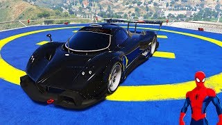 Yerinde Duramayan Araba Geliyor Şimşek McQueen Örümcek Adam